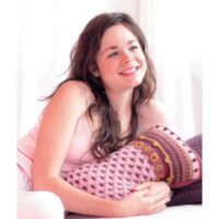 TRELLIS STITCH PILLOW