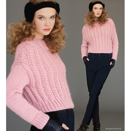 RIBBED SWEATER Vogue Knitting