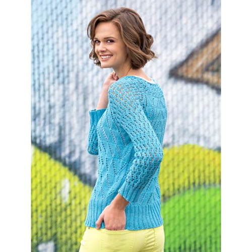 STEEPLE PULLOVER – Vogue Knitting