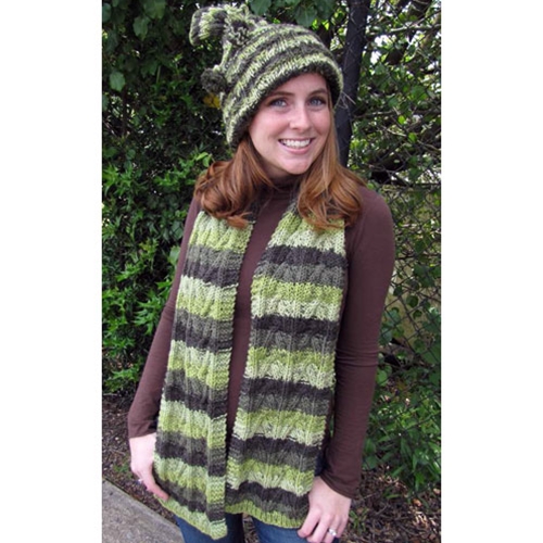 DELUXE LP SKI HAT & SCARF Vogue Knitting