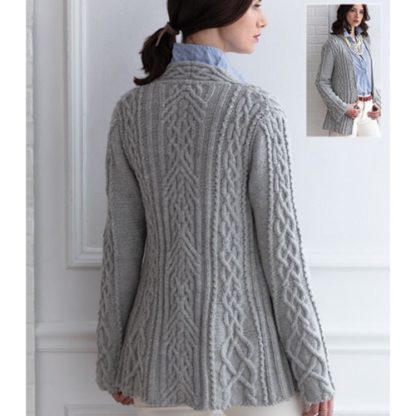 CABLE CARDIGAN – Vogue Knitting