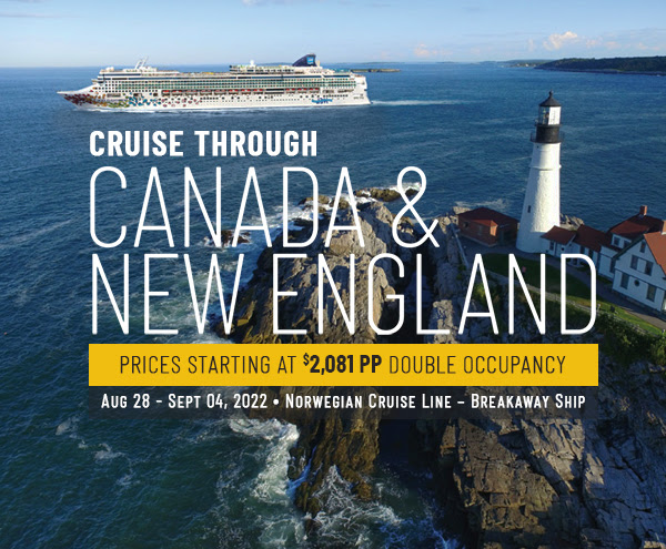 cruising through Canada and New England