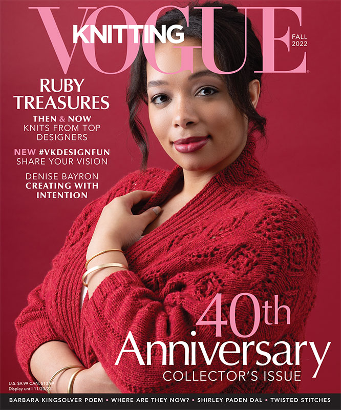 Vogue Knitting Magazine Current + Back Issues at Fabulous Yarn