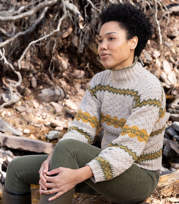 Cannon Pullover – Vogue Knitting