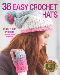 36 Easy Crochet Hats: Quick and Fun Crochet Projects including Bonus Accessories