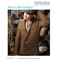 MAN'S CABLE CARDIGAN