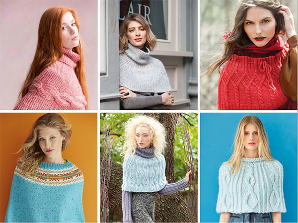MINI PONCHOS TO KNIT